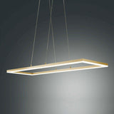 Bard Pendant Lamp Gold Edelmatt 92 x 32cm