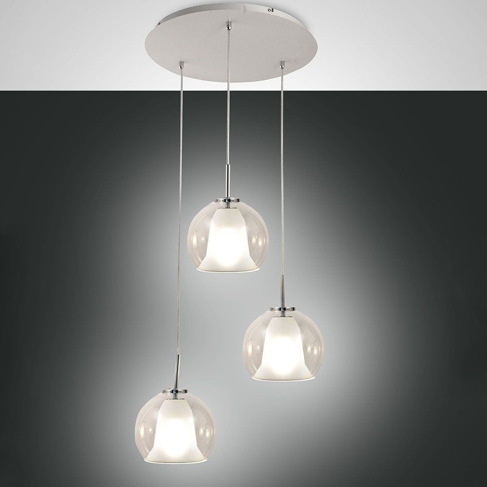 Lámpara colgante Bretagna 3 luces