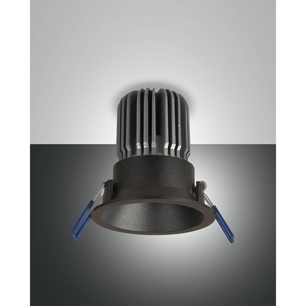 Crio LED Einbau-Spot Ø 8,2cm in schwarz, dimmbar, passiv gekühlt, ideal für erhöhten Sehkomfort.