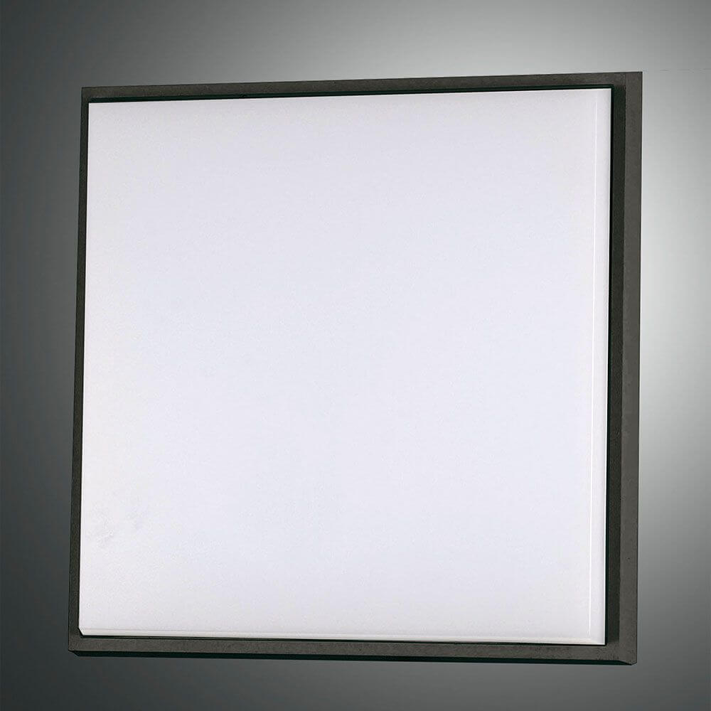 Desdy moderne LED Deckenleuchte in quadratischer Form mit elegantem Design und warmem Licht.