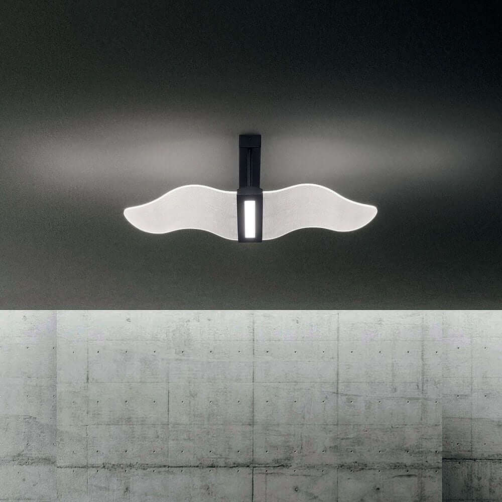 Fenice LED ceiling light clear