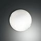 Fox LED Deckenleuchte aus Metall in modernem Design, runde Form und stimmungsvolles Licht.