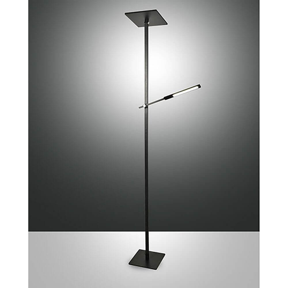 Idealisk LED-golvlampa 2-Flame