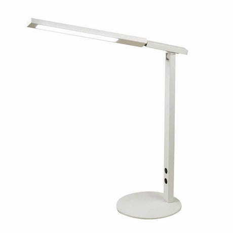 Ideal LED Tischlampe mit modernem Design und flexibler Leuchteinstellung.
