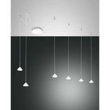 Isabella LED pendant lamp 6-flame
