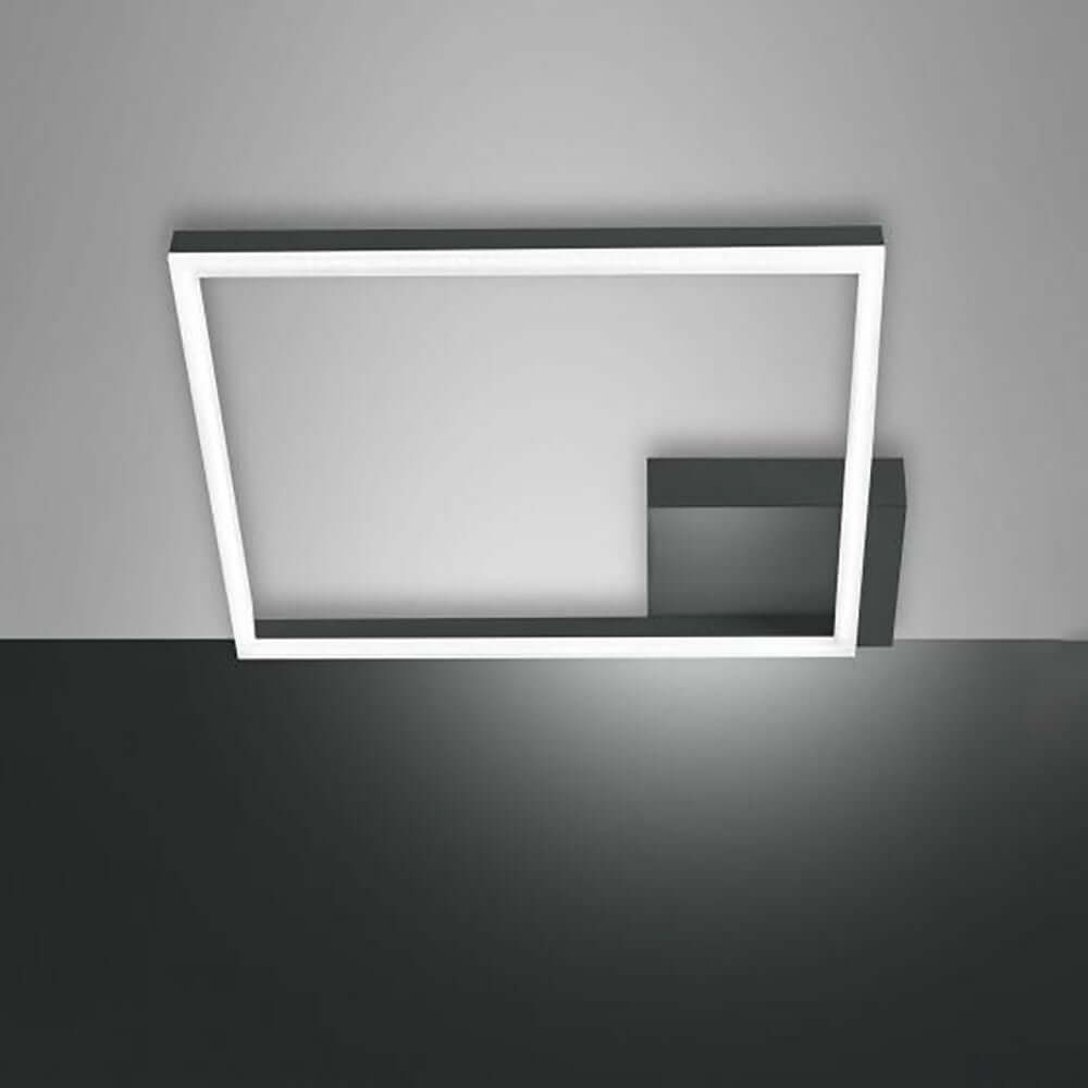 LED Deckenlampe Bard 3510lm Anthrazit in modernem Design mit energiesparenden LED-Leuchtmitteln.
