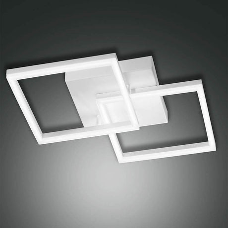 LED Deckenleuchte Bard 3510lm Weiß in modernem Design mit klaren Linien und gleichmäßiger Lichtverteilung.