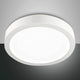 LED Deckenleuchte Mirka Weiß - moderne runde Deckenlampe in elegantem Design.