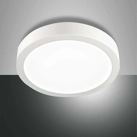 LED Deckenleuchte Mirka Weiß – moderne, runde Deckenleuchte in elegantem Weiß, ideal für jeden Raum.
