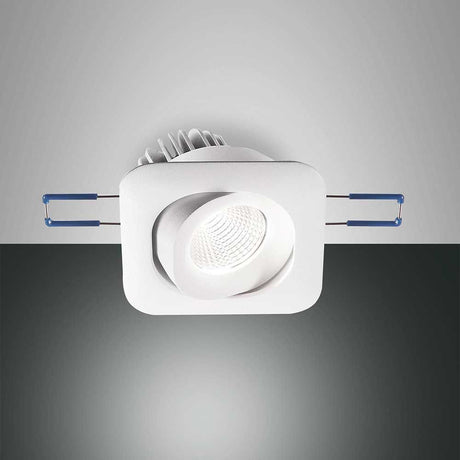 Sigma LED-Einbauspot verstellbarer Abstrahlwinkel, moderner quadratischer Einbauspot für individuelle Lichtgestaltung.