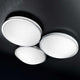 LED Deckenlampe Plaza Metall mit modernem Design und weißem Licht, ideal für Räume und Flure.