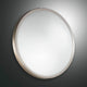 LED Deckenlampe Plaza Metall in runder Form mit eleganter Metallumrandung.
