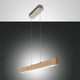Elegante LED Pendellampe Badia aus Holz, modern und stilvoll mit hochwertiger Holzverarbeitung.