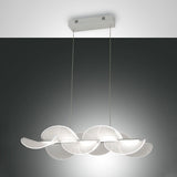 Lámpara colgante Sylvie LED en blanco