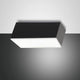 LED Spot Lucas aus Metall in eleganter, rechteckiger Form an der Decke montiert.
