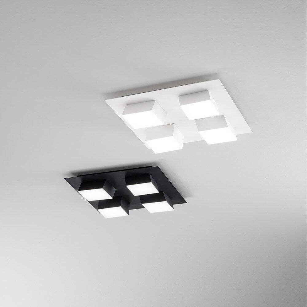 Spot led Lucas fatto di metallo