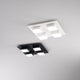 LED Spot Lucas aus Metall in schwarz und weiß, moderne Deckenleuchten für stilvolle Innenräume.