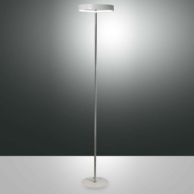 LED Stehleuchte Double 1980lm Weiß  Fabas Luce   