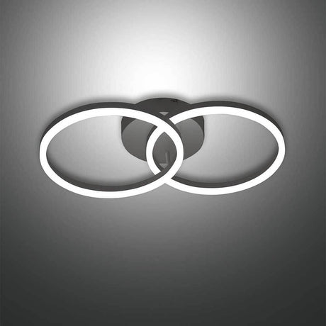 LED Wandleuchte Giotto Ø 30cm mit modernem Design und stilvollem Licht für jeden Raum.