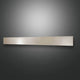 LED Wandleuchte Lotus Aluminium in eleganter, schlichter Aluminium-Ausführung, ideal für moderne Innenräume.
