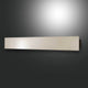 LED Wandleuchte Lotus Aluminium in elegantem Design, ideal für moderne Innenräume.
