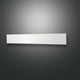 Moderne LED Wandleuchte Lotus Aluminium in elegantem Design, ideal für stimmungsvolle Beleuchtung.