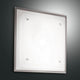 Maggie Deckenlampe aus Metall - elegante quadratische Deckenleuchte mit Metallrahmen und klarem Design.