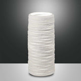 Lámpara de mesa Marbella blanca