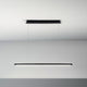 Mason LED Hängeleuchte mit Up- und Downlight, 2flg. Pendelleuchte, integrierter 3 Stufen Tastdimmer.