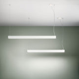 LED hanging lamp with top and bottom light