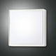 Oban Deckenleuchte LED 15W Warmweiß 3000K 24cm in quadratischer Form mit weißem Diffusor