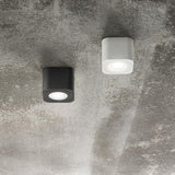 Palmi Spot Anthrazit und Weiß, moderne Wandleuchte mit LED für stilvolles Lichtdesign.