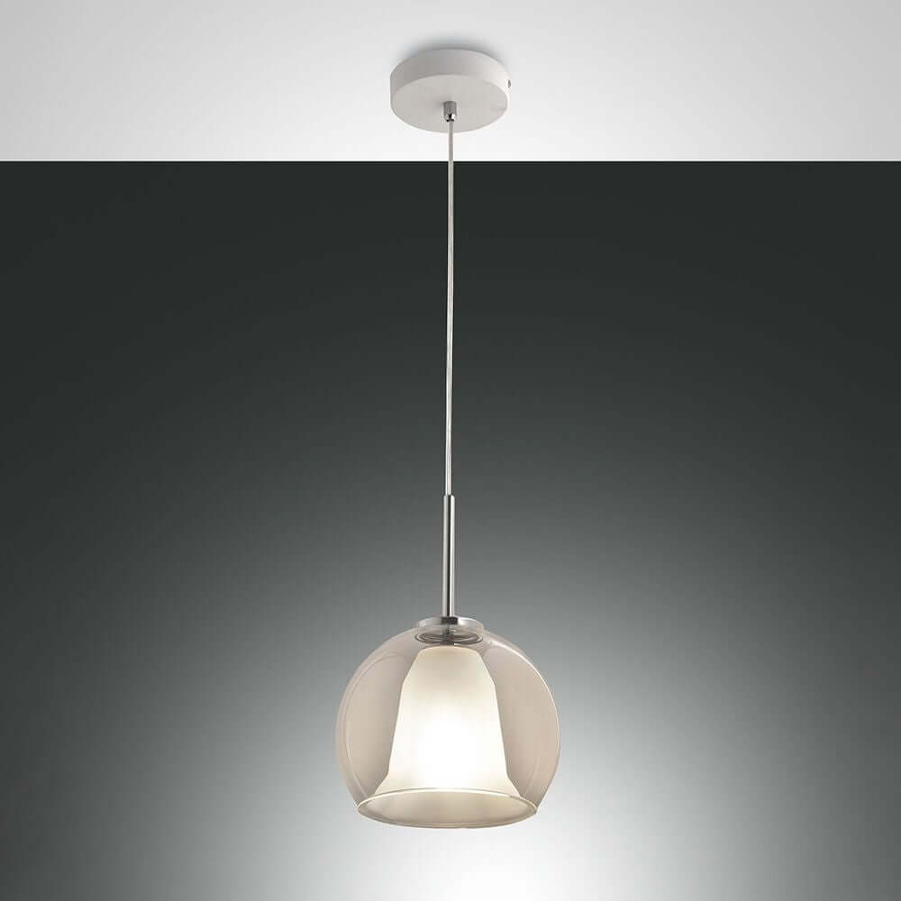 Pendelleuchte Bretagna Ø 22cm, elegante Hängeleuchte mit modernem Design für stilvolle Beleuchtung.