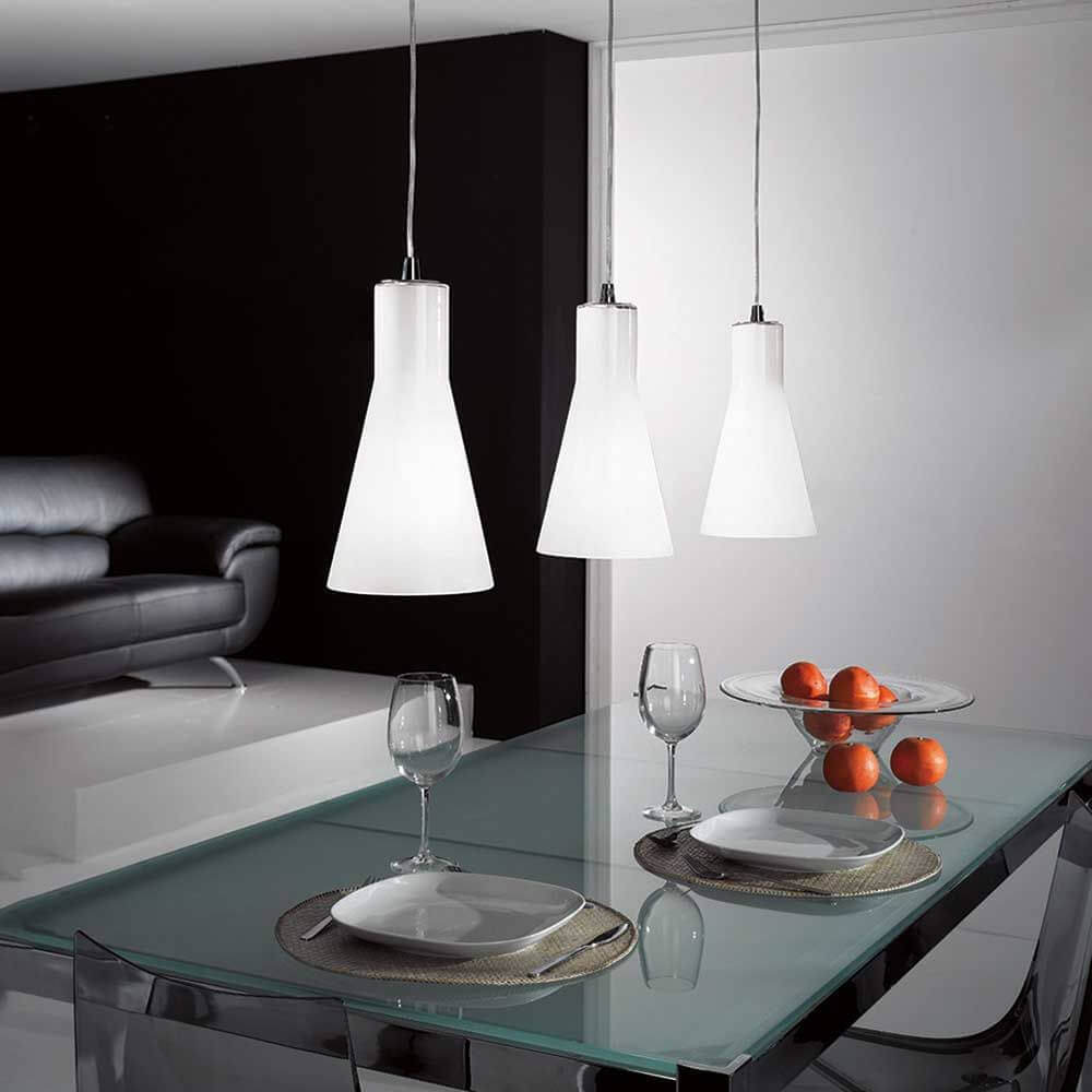 Lampada a sospensione Diana in Chrome