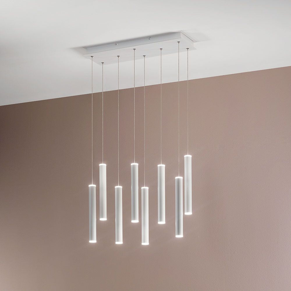 Prado LED Pendelleuchte 8-flammig