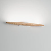 Ribot LED Egetræs væglampe i elegant bådform med dæmpningsfunktion og LED- Belysning.