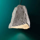 Rock Pendellampe aus Metall in einzigartigem Felsdesign, ideal für moderne Innenräume.