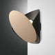 Moderne Shield LED Wandleuchte aus Metall mit einzigartigem Design und sanfter Beleuchtung.