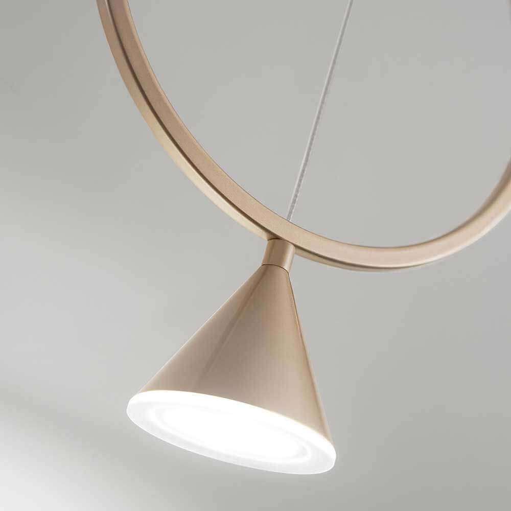 Lampada a ciondolo a LED SIRIO round