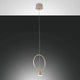 Sirio LED Pendelleuchte Rund mit modernem Design und eleganter Formgebung in einem stilvollen Raum.