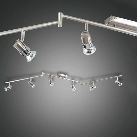 Spot Alice aus Metall: moderne Metallstrahler, geeignet für verschiedene Innenräume, stilvoll und funktional.