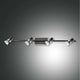Spot Alice aus Metall – moderne Metall-Deckenleuchte mit drei verstellbaren Spots und elegantem Design.