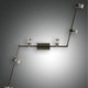 Spot Alice aus Metall - moderne Metallwandleuchte mit verstellbaren Spots und elegantem Design.