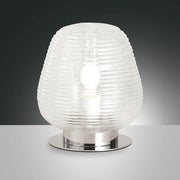 Tischlampe Cora Transparent – moderne und elegante Tischleuchte für jedes Innenraumdesign.