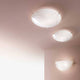 Klassische Deckenleuchte Magma in modernem Design an der Decke, strahlendes Licht für jeden Raum.