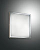 Moderne Deckenlampe Osaka an der Wand montiert, schlichtes und elegantes Design.