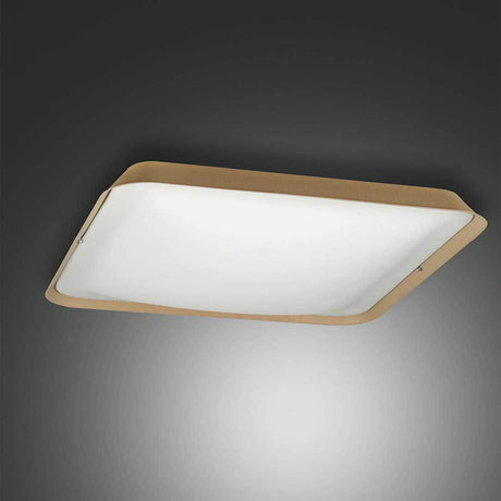 moderne LED Deckenlampe Hugo aus Metall – stilvolles Design mit klarer Linse und warmem Licht.