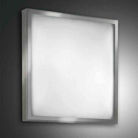 Plafonnier moderne LED Osaka de forme carrée et au design élégant.