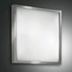 moderne LED Deckenlampe Osaka in quadratischer Form und elegantem Design.