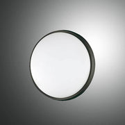 Moderne LED Deckenleuchte Olly in runder Form mit diffuser Lichtabdeckung.